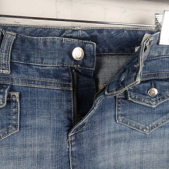 TOMMY HILFIGER BLUE DENIM MINI SKIRT SIZE 8 - Picture 9 of 9